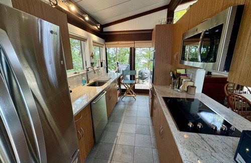 West Brewster House | Wonderful Pond Front property deep in the heart of Brewster, private, spacious and unique!