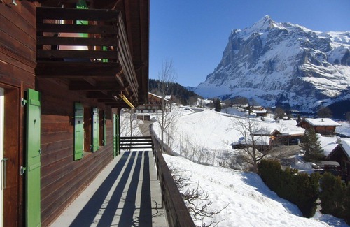 Grindelwald House | Wonderful private villa for 9 guests with WIFI, TV, balcony and pets allowed
