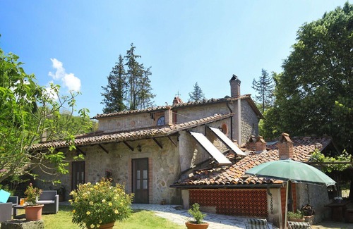 Santa Fiora Villa | Wonderful private villa with private pool, WIFI, TV, patio, pets allowed, panoramic view and par...