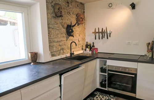 Pulfero House | Wonderful private villa for 7 people with A/C, TV, pets allowed and parking