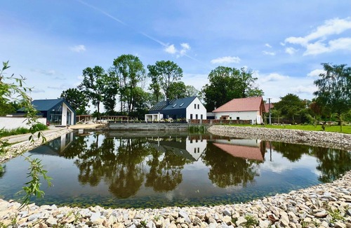 Dolni Laz House | Wonderful private villa for 20 guests with hot tub, A/C, WIFI, TV, terrace, pets allowed and par.