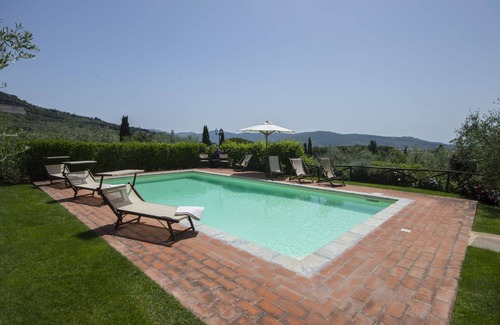 Camucia Villa | Wonderful private villa with WIFI, private pool, A/C, TV, terrace, panoramic view and parking