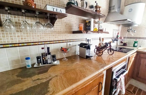 Cabra Villa | Wonderful private villa with private pool, hot tub, A/C, WIFI, TV, terrace and pets allowed