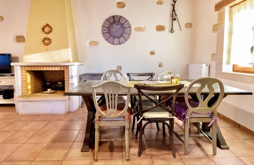Pikris Villa | Wonderful stonebuild villa with amazing panoramic sea-country views