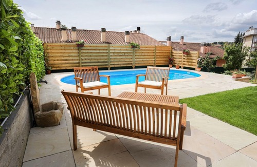 Saltara Villa | Wonderful villa for 5 people with private pool, WIFI, A/C, TV, patio, panoramic view and parking