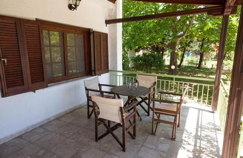 Thermaikos Villa | Wonderful villa with huge yard, at Potamos beach