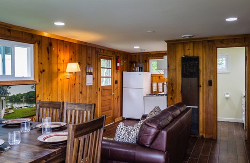 Gwinn Cottage | Wooded Lakeside Cottage ,Fishing, Snowmobiling, Hunting, Boats, Hot Tub