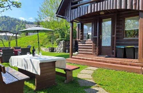 Idrija Villa | Wooden cabin with a view