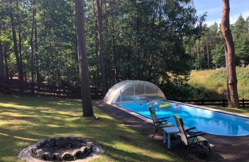 Miszewko Villa | Wooden House&Pool