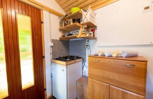 Skofja Loka House | Wooden house Robin Hood, accommodation with a view