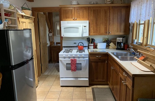 East Glacier Park Village House | Wooden guest cottage