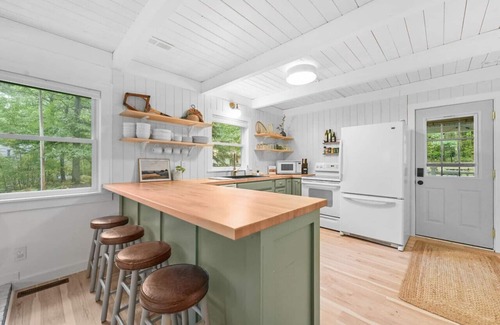 Higgins Lake House | Woodland Modern Farmhouse