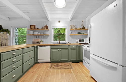 Higgins Lake House | Woodland Modern Farmhouse