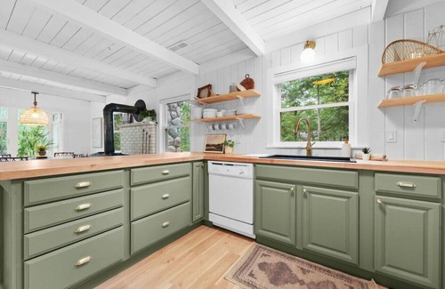 Higgins Lake House | Woodland Modern Farmhouse