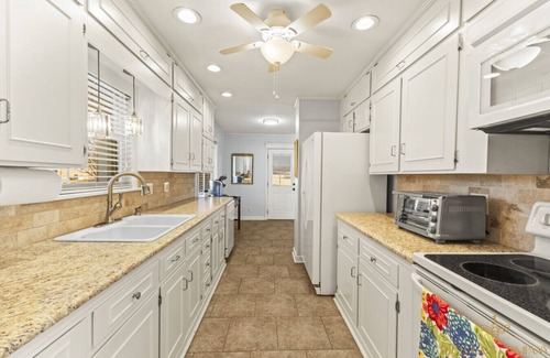 Fayetteville House | Woodland Wonderland, Downtown, Spacious, Brick Rancher