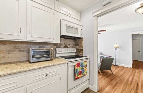 Fayetteville House | Woodland Wonderland, Downtown, Spacious, Brick Rancher