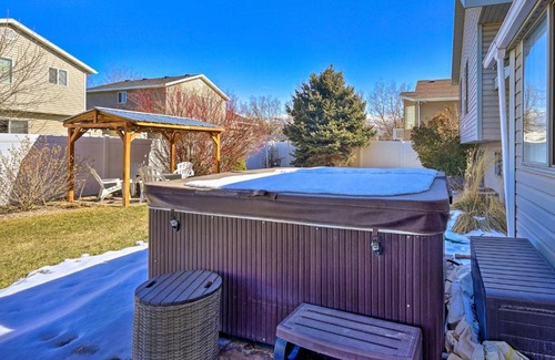 Woods Cross House | Woods Cross Vacation Rental with Hot Tub!