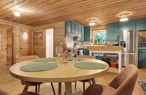 Cape Meares Cabin | Woods & Waves: Luxury Coast Cabin, King Beds, Pets