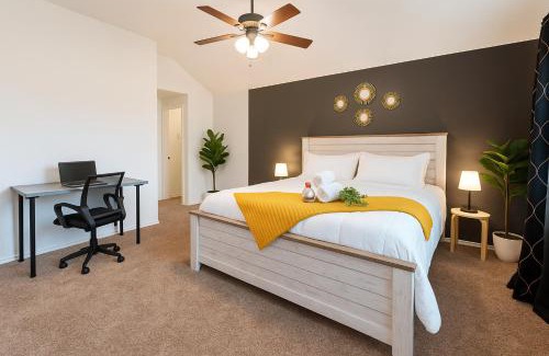 Aubrey House | Work, Play & Stay King Bed With Foosball!