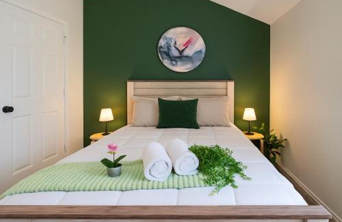 Aubrey House | Work, Play & Stay King Bed With Foosball!