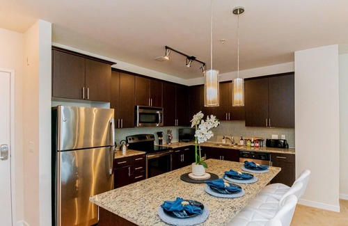 Downtown Baltimore Apartment | Work Relax in Luxury Pool and Free Parking 3 mins to Johns Hopkins