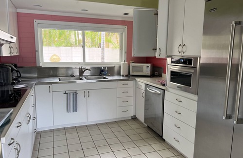 Kailua House | Wow! Home just steps from the Beach with Private Salt Water Pool