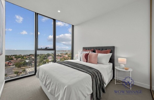 Port Melbourne Condo | WOWPOR002 - 1110A/3 tarvor st, Port Mel · Grand Sea-View Luxury Apartment with 2
