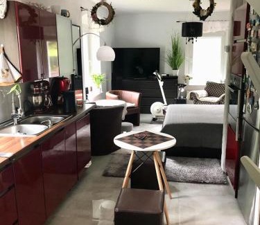 Walim Apartment | WYPOSAŻONY apartament przy strumyku w Górach Sowich, Smart TV, Odpocznij w naturze!