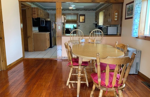 West Danville House | Year round cottage on Joe's Pond and the LVRT bike path in VT Northeast Kingdom