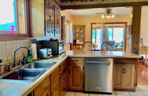 West Danville House | Year round cottage on Joe's Pond and the LVRT bike path in VT Northeast Kingdom