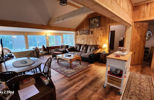 Lyman Cabin | Year-Round Rustic Cabin on Maine's Crystal Clear Barker's Pond.