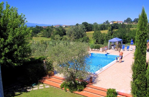 Poggio Alla Cavalla House | YELLOW APARTMENT -Farmhouse whit Poll, Air conditioning, in the heart of Tuscany