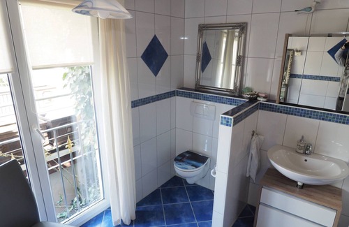 Konigheim Condo | Yellow house Mediterranean ambience Indoor pool Sauna Large outdoor terrace