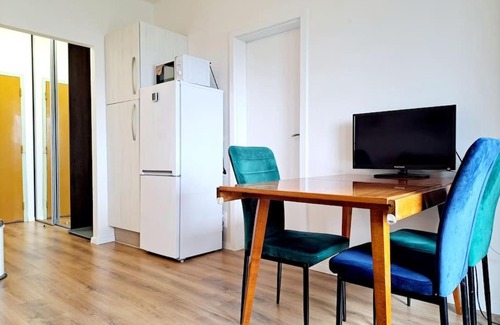 Bratislava Apartment | Yellow Sofa