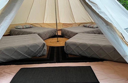Ferndale RV Rental | Yokahu Bell Tent, Taino Woods 15 mins to Bethel Woods Concerts, Casino, Falls