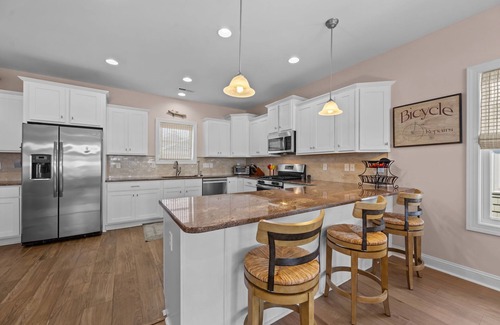 Topsail Beach House | You're in Heaven #198 - Boat Dock, Pool, Hot Tub, Dog Friendly, Sleeps 8!