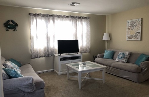 Brigantine Condo | Your beach retreat is waiting!Clean cozy second floor duplex in great location.