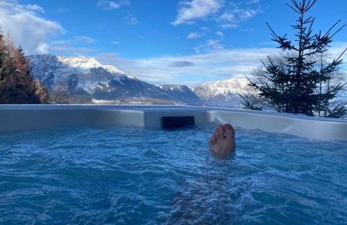 Pruggern House | Your paradise mountain chalet - holiday home, bathroom, toilet, 2 bedrooms
