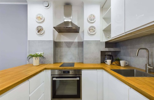 Nowa Praga Apartment | Zabkowska 41A Modern Studio Smart TV