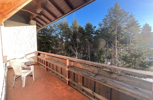 Obsteig Bed & Breakfast | Zimmer 11/2bett mit Balkon - Pension Alpina