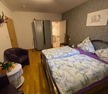 Waldbockelheim House | Zimmer 2 inkl eigenem Bad