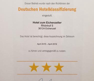 Eichenzell Hotel | Zum Eichenzeller