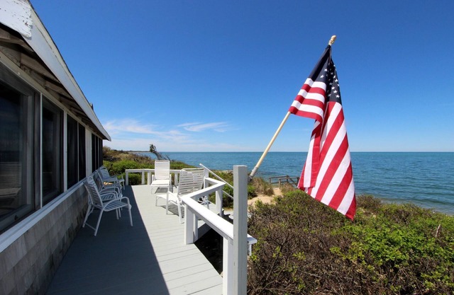 100 ft. of Private Beach Front on Cape Cod Bay
