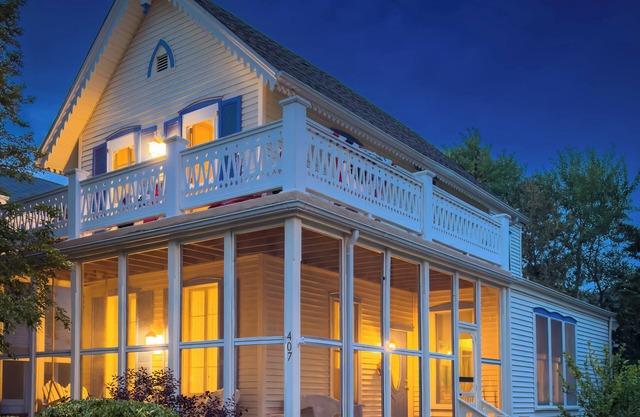 1875 house, beach across the street. Happy 150th birthday!