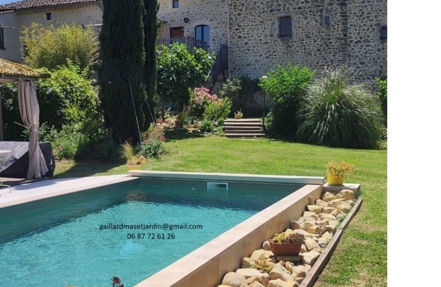 18th century 3-star farmhouse - Private pool and garden