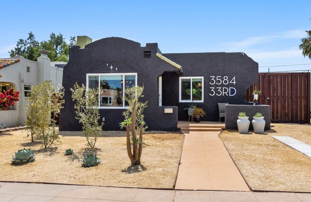 1920s Bungalow Expertly Renovated with MidCentury Modern Flair & Touch of Whimsy