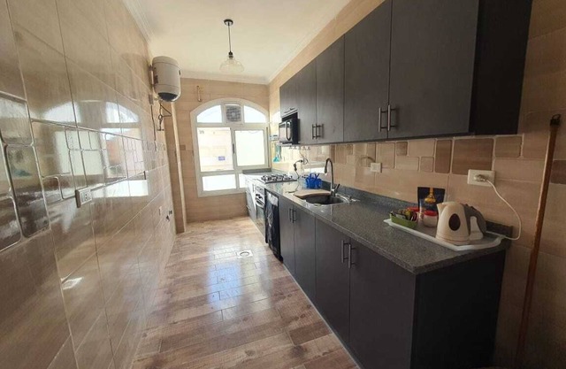 2-bedroom apartment in terrific New Cairo with WiFi