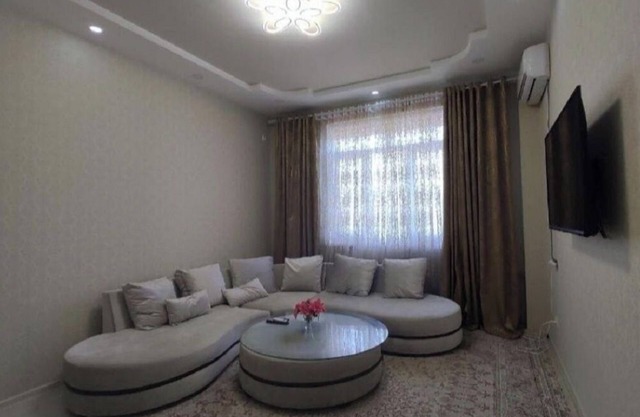 2-bedroom apartment in wonderful Dushanbe with AC, WiFi