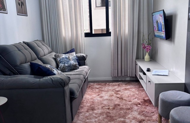 2 Bedrooms with Air Conditioning in Maringá: Your Comfort + 24-Hour Security New and Complete Apartment