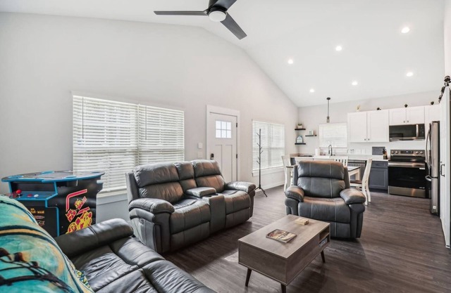 3 Homes IN A ROW! | 30 People | Firepits & Yards